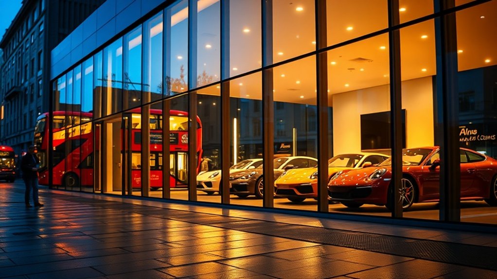 Car Showroom Glazing Lee