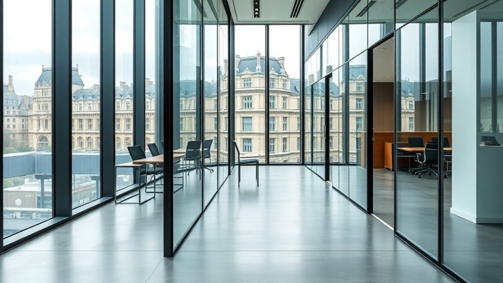 Glass Partitions Lee