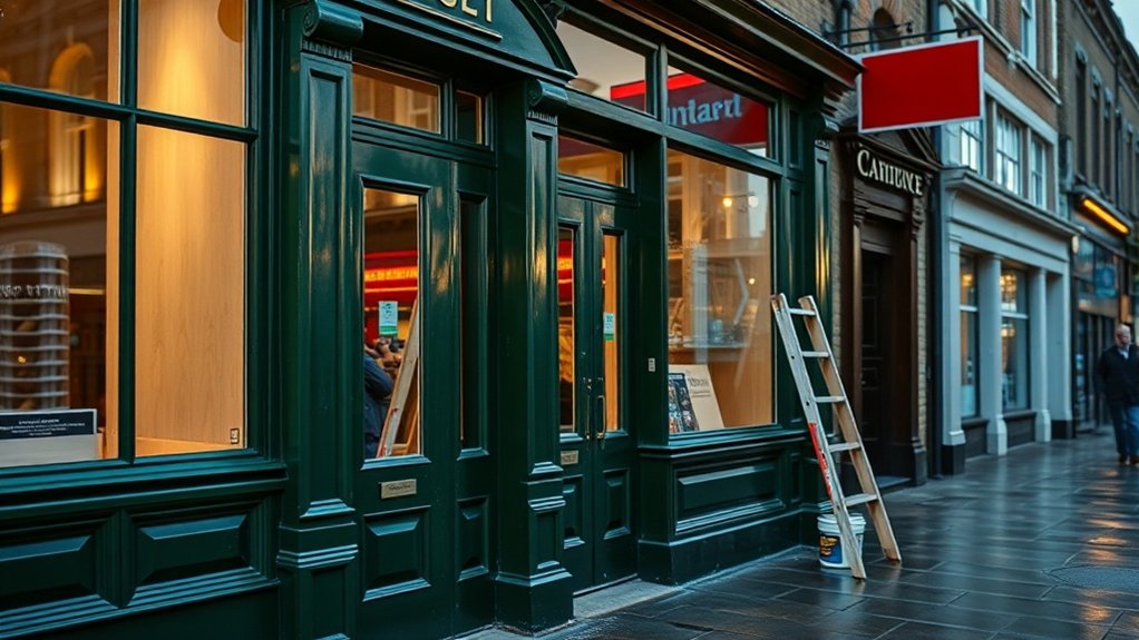 Shop Front Repair Lee